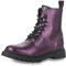 Tamaris Damen Stiefelette Blockabsatz Wechselfußbett; PURPLE METALLIC, EU 37