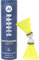 Raquex Badminton-Federbälle aus Nylon– Röhre mit 6 Federbällen mit Naturkork– drei Geschwindigkeitsoptionen–weiße oder gelbe Federbälle, robuste Badminton-Federbälle für drinnen und draußen (Gelb, 79)