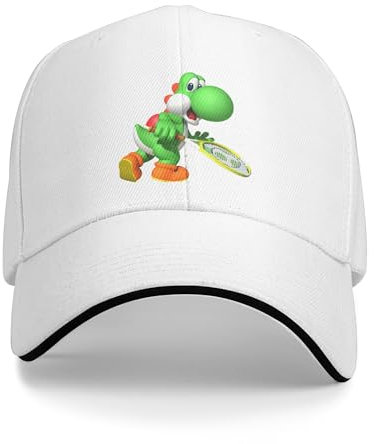 GYDJYWFRN Yoshi Baseballkappe, verstellbare Hüte für Männer und Frauen, Dad Hat, Trucker Hat