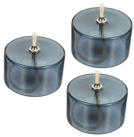 CORHAD 3 Stücke Öl Kerze Jar Refill Kreative Geformt Öl Kerze Für Wohnkultur