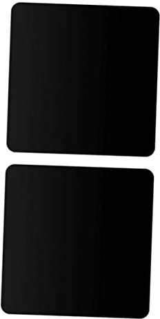 OSOLADY 2pcs Acrylic Mirror Plate Photo Backdrops Reflective Boards for Jewelry Food and Product Photography Double-sided Smooth for Stylish Flat Lay Shots