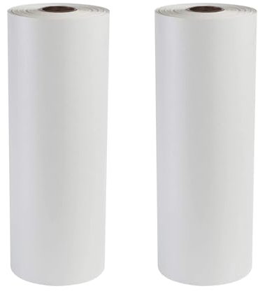 2 rollos de papel de embalaje para suministros móviles 38 cm x 50 m recortes de periódico papel de embalaje para casa móvil, embalaje frágil, relleno de caja, envío, embalaje