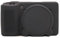 GR IIIx GR III Camera Case,Soft Silicone Protective Case Ultra-Thin Lightweight for Ricoh GR IIIx GR III GR3x GR3 Camera with Detachable Lens Cover (Black)
