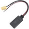 Gonetre Cavo AUX in Adattatore Audio Wireless Protocollo 5.0 Ad Alte Prestazioni per Smart ForTwo 451 2007 Materiale ABS