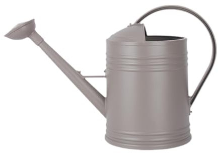 JISADER Watering Can Jug Gardening Kettle Water Sprinkler Plants Watering Pot for Office, Brown, 4L
