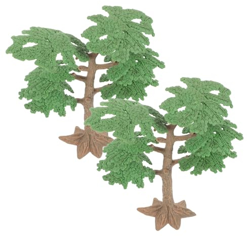 MUELODSIC 2pieza Juguetes De Árbol De Paisaje De Ciprés Miniatura De Árbol De Jardín para Decoración De Hogar y Oficina Vívivo