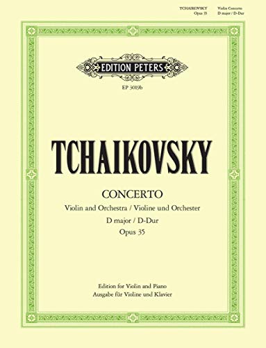 Concerto in D Op.35: Solo Part Ed (Edition Peters)