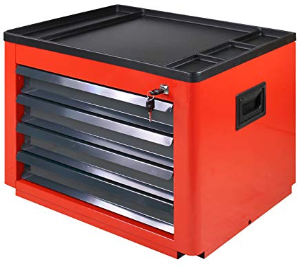 ADB Werkzeugtruhe 4 Schubladen für Werkstattwagen Basic 450x600x440 mm