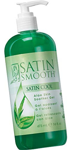 Satin Smooth Aftershave Creme kalte Wirkung, 1er Pack (1 x 1 Stück)