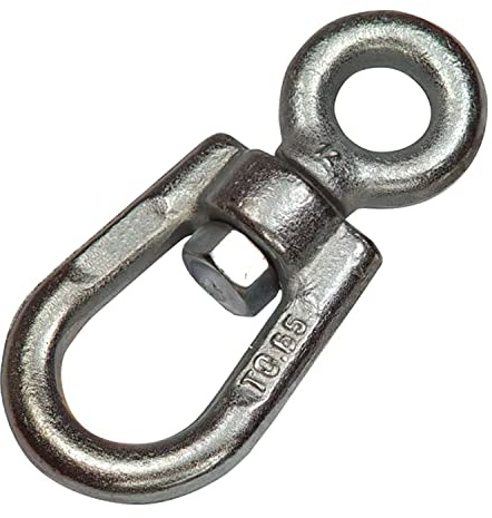 WOLFPACK LINEA PROFESIONAL Manille pivotante simple acier 8 mm.