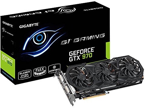 Gigabyte NVIDIA GTX 970 G1 Gaming Edition Gaming Graphics Card (4GB, PCI Express, 256 Bit)