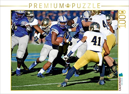 CALVENDO Puzzle Touchdown - American Football 1000 Teile Puzzle quer | 1000 Teile Lege-Größe 64 x 48 cm Foto-Puzzle für glückliche Stunden