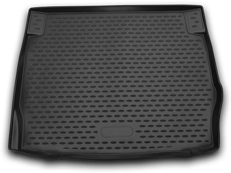 OMAC Kofferraummatte Kofferraumwanne kompatibel mit BMW 1er F20 2011-2015 Gummi TPE Schwarz