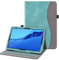 FINTIE Funda para Huawei MediaPad T5 10 - [Multiángulo] Folio Carcasa de Cuero Sintético con Bolsillo y Función de Soporte para Huawei MediaPad T5 10.1 Pulgadas, Verde Menta