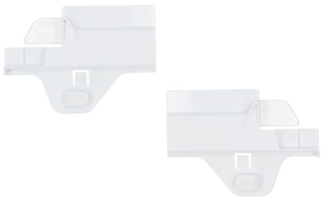 Set Glasplattenauflage Glasplattenhalterung Auflage Halterung links rechts Kühlschrank ORIGINAL Bosch Siemens 00617433 617433