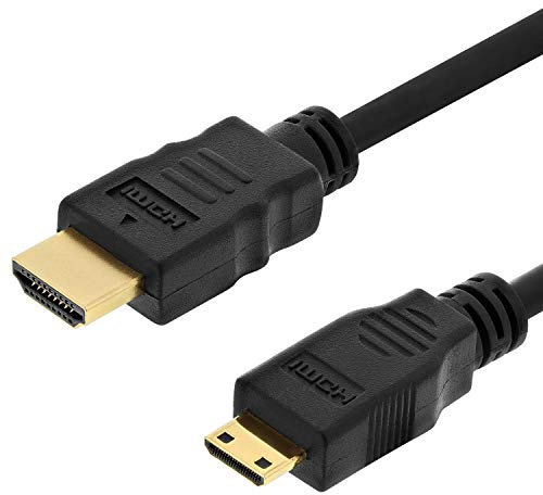 NTQinParts Mini HDMI HDTV Video Cable Cord for for Arzopa 15.6'' 1080P FHD Portable Laptop Monitor