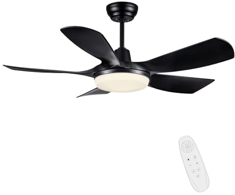 Newday 42inch Black Ceiling Fan