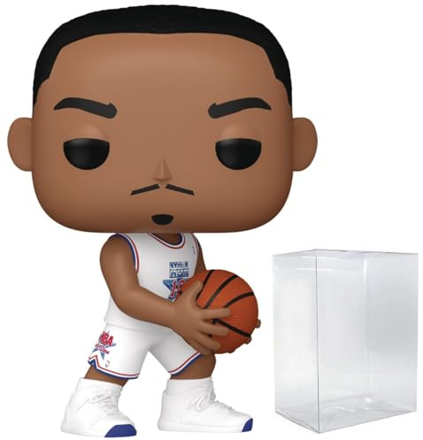 POP NBA: Legends - Dennis Rodman (All-Star 1992) Funko Vinyl Figure (Bundled with Compatible Box Protector Case), Multicolore, 9,5 cm