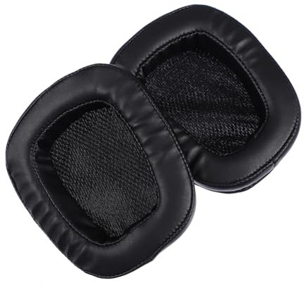 Homoyoyo 2pezzi Cuscinetti Auricolari Nera Per Cuffie Di Coperture Per Padiglioni Comfort e Durabilità Sostituzione Pratica Per Auricolari Usurati