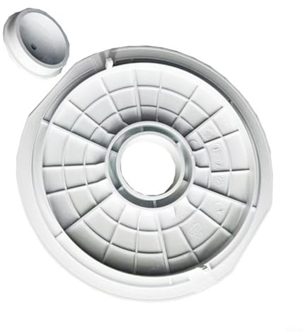 HOHOVYVY Panier de skimmer de rechange 15 l pour piscine avec couvercle pour Hayward Above Ground Pool Models SPX1091LX SPX1091WM (Skimmer Lid)