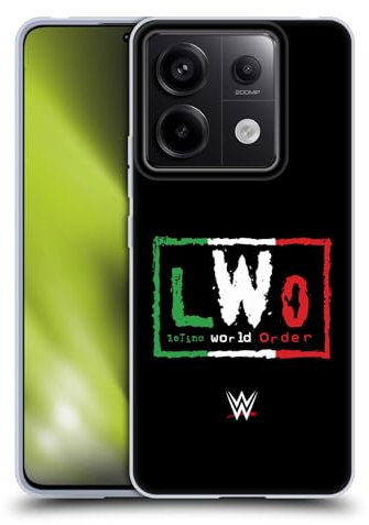 Head Case Designs Offizielle WWE LWO Flagge Mexikos Latino World Order Soft Gel Handyhülle Hülle kompatibel mit Xiaomi Redmi Note 13 Pro 5G