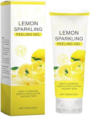 Natürliches Peeling-Gel Gesichtsreinigungs-Peeling Peeling-Gel Aufhellendes Peeling Peeling-Gel für das Gesicht CjQ446 (Yellow, 16X6.2CM)