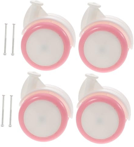 ifundom Ersatzräder für Lauflernhilfe Lauflernrad-upgrade-set für Kleinkinder Universell Passende Kunststoffrollen für Lauflernhilfe für Babys Jungen/mädchen