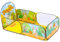 Oshhni Piscine à balles pour Enfants, balles Portables Non incluses, Jouet interactif pour Parents et Enfants, Tente de Jeu Mignonne pour Enfants, Terrain de Basket