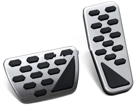 Kupplung Pedal Für Jeep Für Wrangler Für JL Für Gladiator Für JT 2018-2025 Fußpedalabdeckung Für Gas Bremse Und Beschleuniger Edelstahl