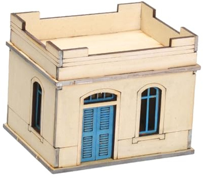 predolo 3D Holzpuzzle Architektur Holzhaus Modellbau Spielzeug Bastelprojekt Selbstmontage Kreatives Bastelset für Jugendliche Erwachsene, Einzelzimmer