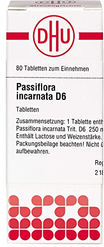 PASSIFLORA INCARNATA D 6 Tabletten 80 St