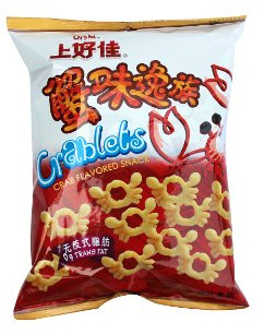 Oishi Crablets Crab Flavour 40g