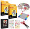 Kodak 2x3ʺ Premium Zink Papier 100er-Pack Einklebebuch-Bundle