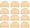 12 Stück Haarnetz für Perücken für Frauen und Männer, Nylon Perückenkappen aus Dehnbarem und Dünnem Strumpfstoff, geschlossenem Ende, Einheitsgröße (naturbeige)