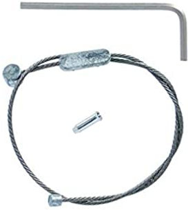 XLC Unisex – Erwachsene Verbindungskabel Cantilever BR-X102, Silber, 300 mm