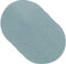 Venilia Tischset Blau Rund, Platzset, Tischwäsche, Platzdeckchen für Esszimmer, gewebt, 4er Set, lebensmittelecht, 38 cm, 4 Stück, 59125