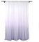 Chrasy 2er-Pack Gardinen Schals Voile Gardinen Gardinenschals Vorhänge Voile Schlaufenschal mit Farbverlauf für Schlafzimmer/Kinderzimmer Große Fenster(H 270 X B 100cm) (Lila)