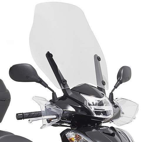 D1143ST|231 PARABREZZA VISIERA SCHERMO CUPOLINO PARAVENTO GIVI COMPATIBILE CON HONDA SH 300 i 2018 MOTO SCOOTER