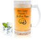 Funnli Idée Cadeau Fête des Pères pour Papa - Verre à Bière 474 ML - Mon Super Pouvoir ? Je Suis Papa