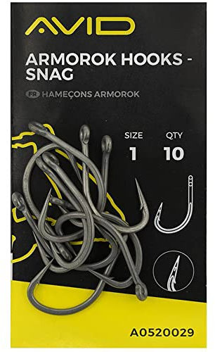 Preston Avid Armorok Snag Hooks Qty 10 (Size 2)