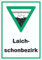 Laichschonbezirk Aufkleber A7 (74x105mm)