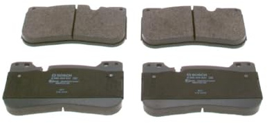 Bosch BP2152 Bremsbeläge - ECE-R90 Zertifizierung - 4 Bremsbeläge pro Set