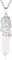 XIANNVXI Crystal Necklace Opal Healing Crystals Stone Necklaces Flower Wrapped Pointed Pendant Reiki Gemstone Quartz Jewellery for Women Mothers Day Gifts