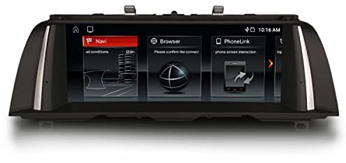 Erisin 10.25 Zoll IPS Android 14 Autoradio GPS Navi für BMW 5er F10/F11 (2013-2016) mit NBT System, Car Auto Multimedia Player Unterstützt OEM, DAB+, CarPlay, Android Auto, DSP, Bluetooth, Can-Bus