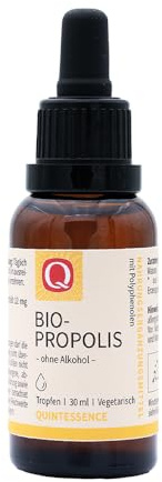 Bio Propolis Tropfen 30 ml, 12 mg Polyphenol, hohe Biodiversität, Quintessence