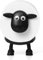VELENTI Sheep Toilet Roll Holder - Funny Toilet Paper Holder Free Standing Bathroom Set - 3D Printed Black Sheep Loo Roll Holder - Hilarious Tissue Paper Roll Storage - Set Of 1