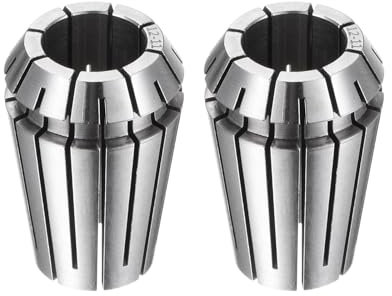 QUARKZMAN 2pz ER20 12mm Mandrino con Pinze a Molla Alta Precisione 0,015mm per Macchine Incisione CNC Tornio Fresatrice