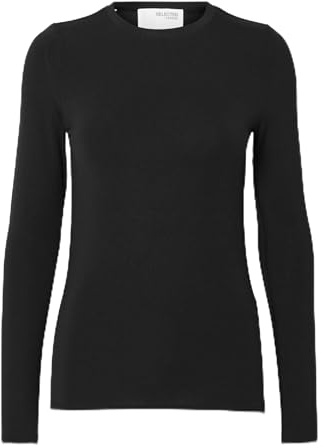 SELECTED FEMME Female Langarmshirt Basic | Long-Sleeved T-shirt
