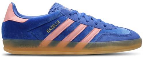 Adidas Originals Gazelle Indoor Baskets pour femme, Bleu semi-rose Spark, 8.5 US