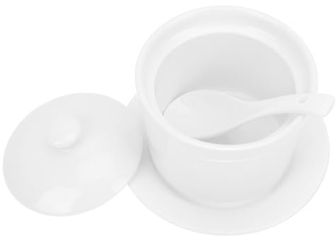 Ciieeo Cuenco Térmico Con Tapa Para Uso En Restaurantes Juego De Cuencos Para Sopa Olla De Cerámica Para Cocinar Al Vapor